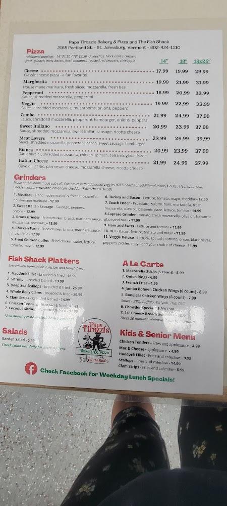Papa Tirozzi Bakery & Pizza Margherita